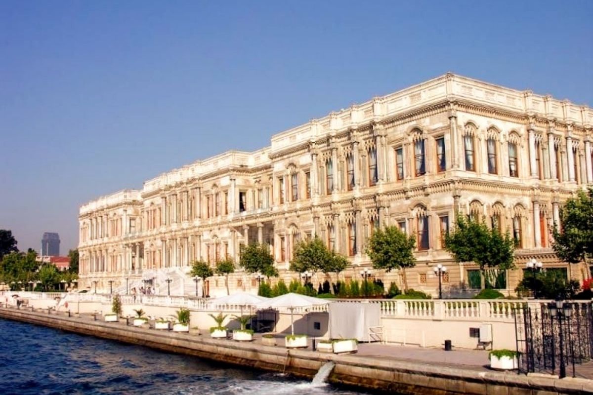 Ciragan Palace during Bosphorus Cruise by Lotus Yachts