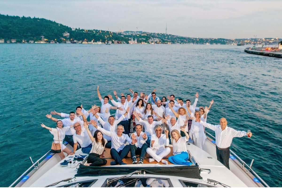 Organize a Corporate Cruise on Bosphorus - Yacht Rental - Lotus Yachts